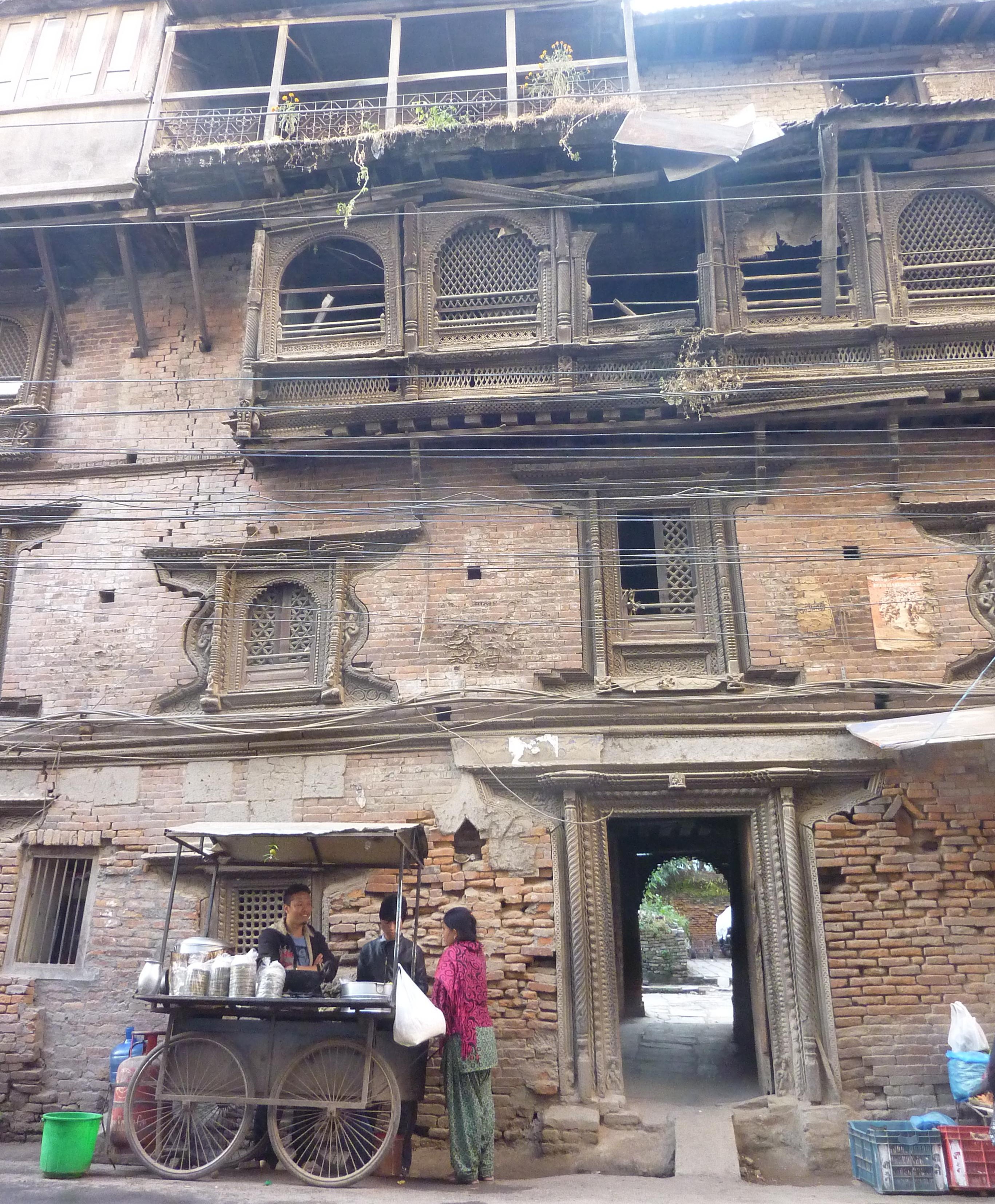 A Very Old Old Building in Kathmandu