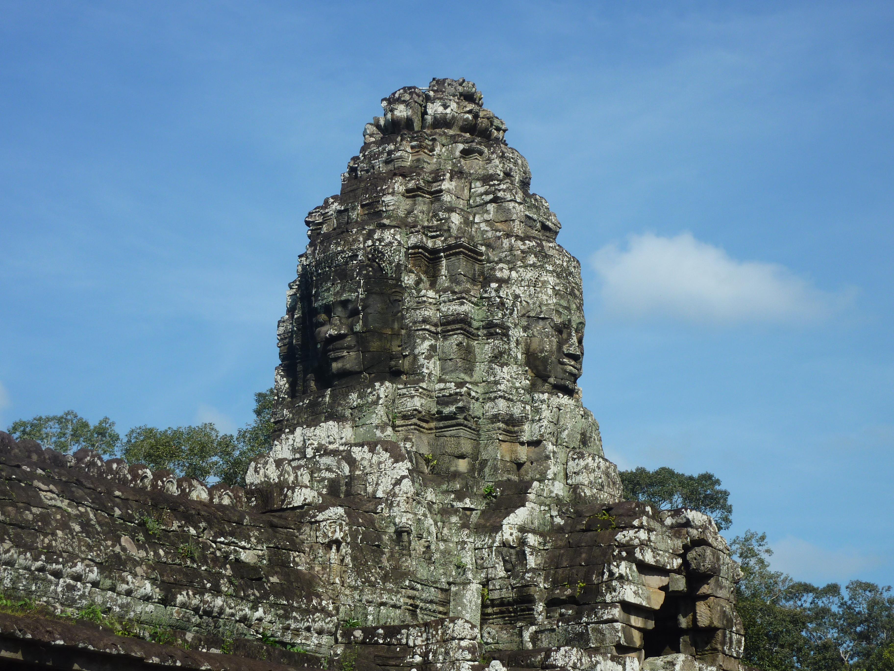 Bayon might be the exception to the ancient blocks of stone don't talk rule.